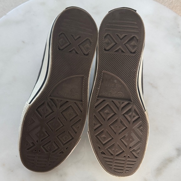 Converse Chuck 70 High-Top Sneakers - Dark Brown and Tan. Unisex M4. W6 - Picture 11 of 13